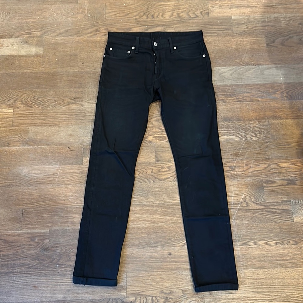 Buck Mason Maverick Slim Fit Jean in Black size 31
